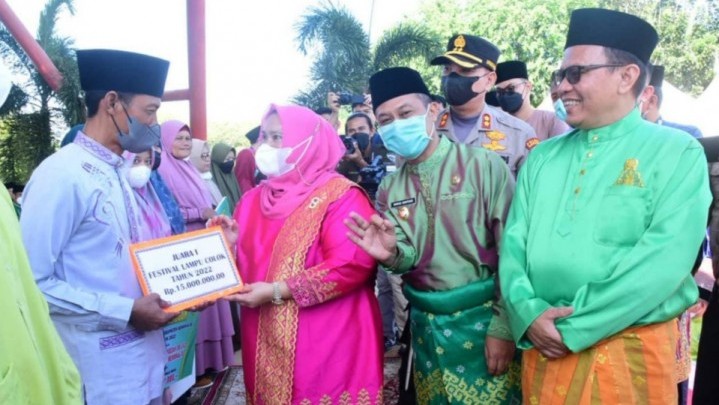 Festival Lampu Colok Pemkab Bengkalis, Berikut Pemenangnya