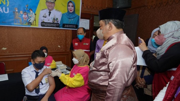 Sebanyak 1,9 Juta Anak di Riau akan Diimunisasi