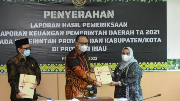 Opini WTP BPK RI 9 Kali Beruntun Diraih Pemkab Bengkalis Opini WTP BPK RI 9 Kali Beruntun Diraih Pemkab Bengkalis