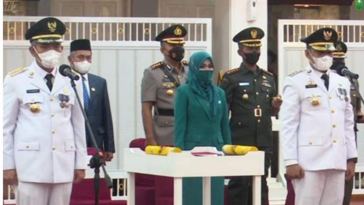 SK Muflihun dan Kamsol Sebagai Penjabat Walikota dan Bupati Hanya untuk Satu Tahun