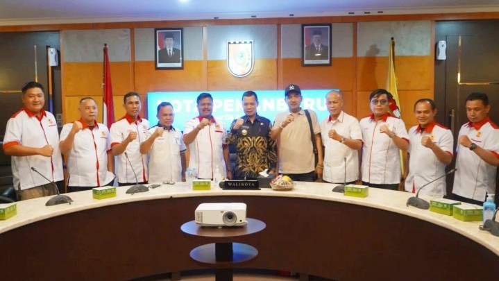 Bertemu Pj Walikota, KONI Pekanbaru Bahas Persiapan Pelantikan hingga Porprov Riau