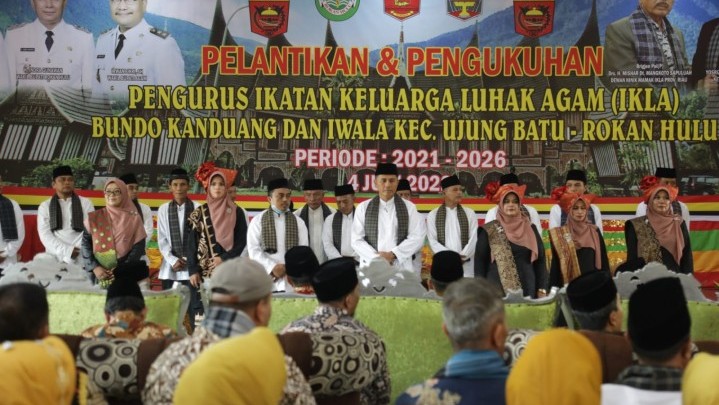 Berikut Nama Pengurus Ikatan Keluarga Luhak Agam di Ujung Batu Rohul