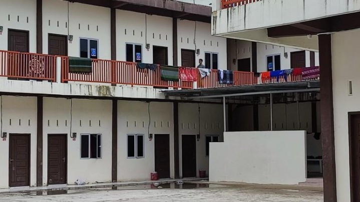 Pengungsi Rohinya yang Ingin Kabur dari Penampungan di Pekanbaru Digagalkan Petugas Pengungsi Rohinya yang Ingin Kabur dari Penampungan di Pekanbaru Digagalkan Petugas