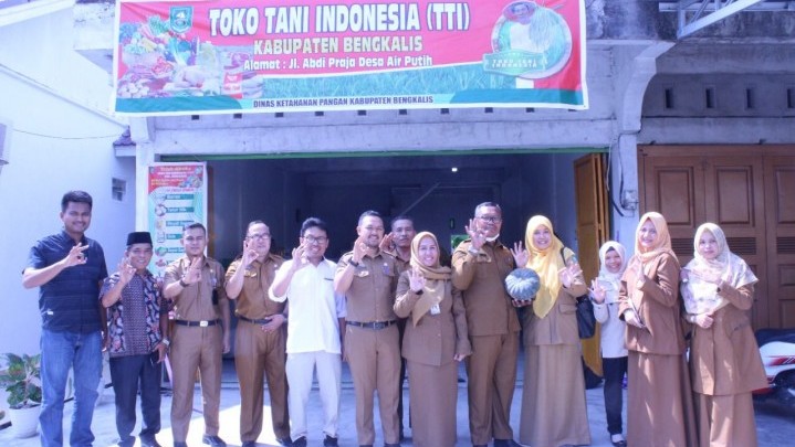 Pemkab Bengkalis Kini Miliki Toko Tani Indonesia, Fasilitasi Petani dan Pelaku Usaha Pangan