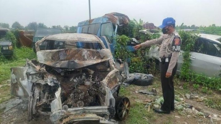 Berikut Kronologis Kecelakaan Minibus Tewaskan Tiga Orang di Tol Cipali