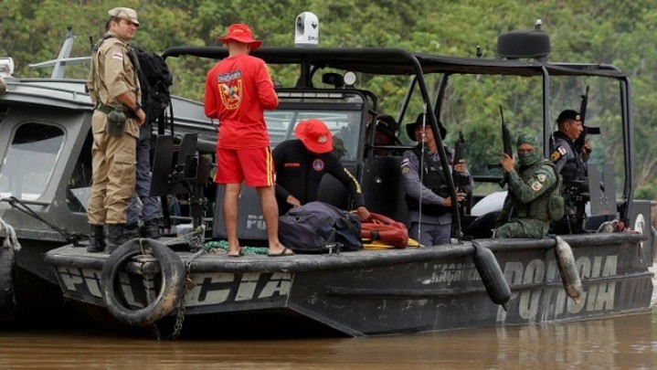 Tersangka Akui Bunuh Jurnalis yang Hilang di Amazon