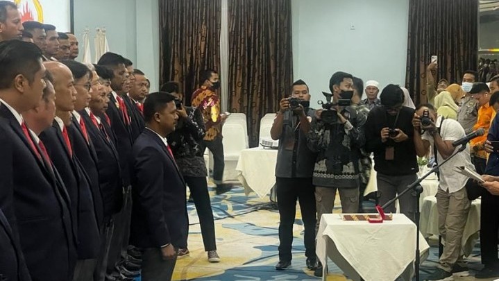 M Yasir Beserta Jajaran Dilantik jadi Pengurus KONI 2022-2026