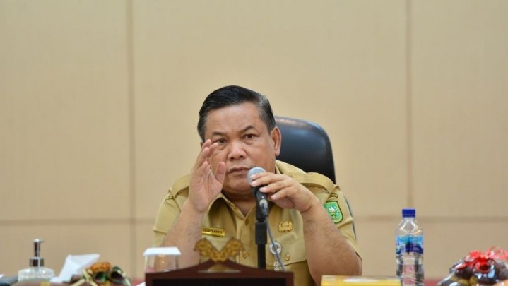 Sudah Pertengahan Tahun, Realisasi Fisik APBD Riau Baru 33,50%