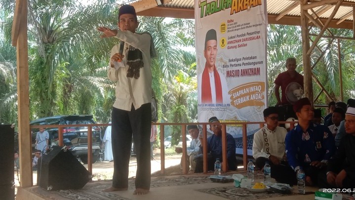 Di Pesantren Annizham, UAS Ingatkan Jamaah Jangan Pilih Pejabat yang Ingkar Janji