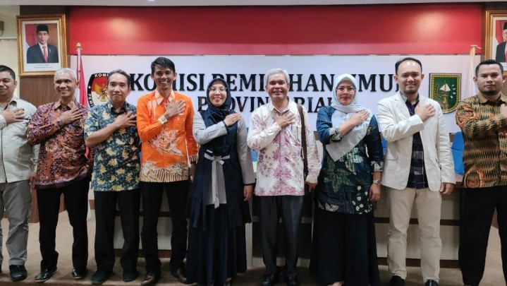 KPU Kampar Rapat Konsolidasi Jelang Pemilu 2024