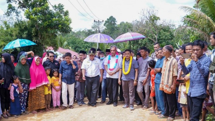 Desa Terisolir Dikunjungi Pj Bupati Kampar