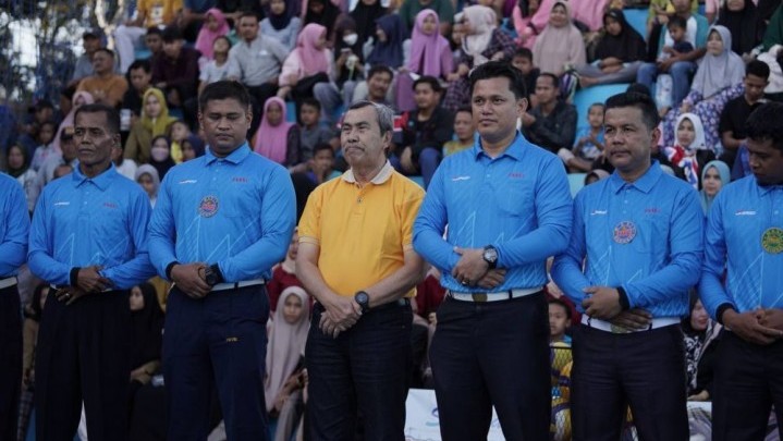 Atlet Akademi Voli Kecamatan Tambang Mulai Tapaki Prestasi Tingkat Nasional