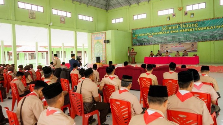 Menurut Bupati Alfedri, Penanganan Stunting Harus Melibatkan Pramuka