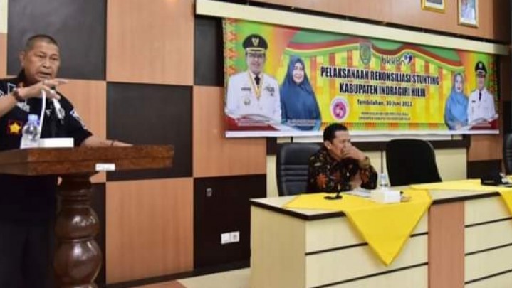 Camat hingga KUA Dikumpulkan untuk Tekan Angka Stunting di Inhil Camat hingga KUA Dikumpulkan untuk Tekan Angka Stunting di Inhil