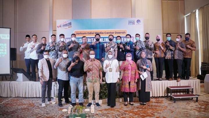 Diskominfotik Meranti Ikuti Bimtek Jurnalistik Media Center Pemerintah di Batam