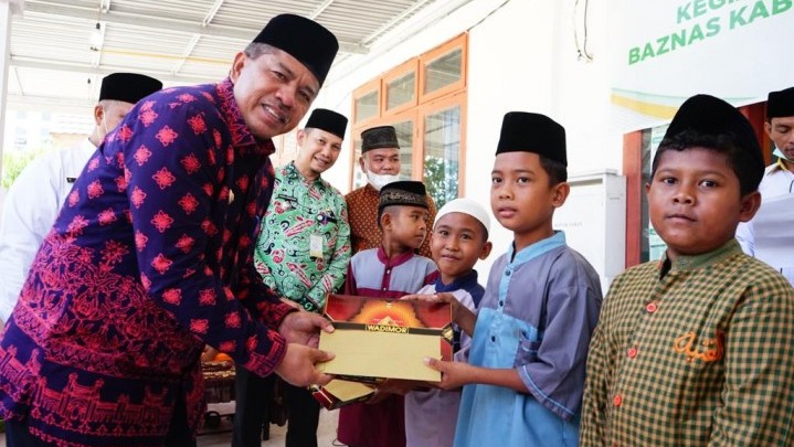 Program Siak Sehat Baznas di Sabak Auh, Khitanan Massal Digelar