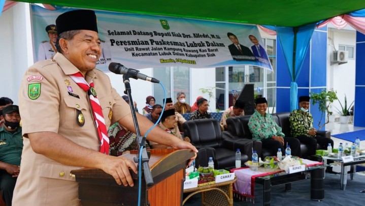Resmikan Gedung Puskesmas, Bupati Alfedri Harap Punya Semangat Baru Tingkatkan Pelayanan