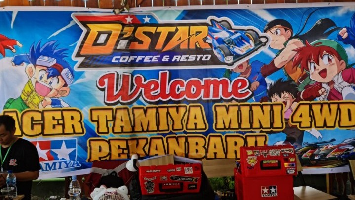 Lomba Tamiya Mini 4WD D'Star Coffe and Resto Diikuti 50 Klub