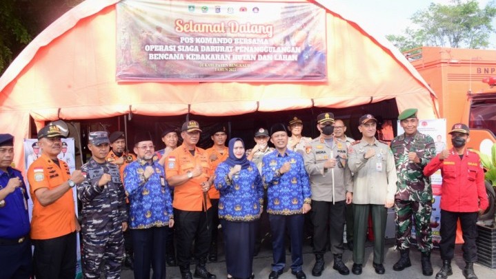 Pemkab Bengkalis Apel Siaga Darurat Bencana Karhutla Pemkab Bengkalis Apel Siaga Darurat Bencana Karhutla