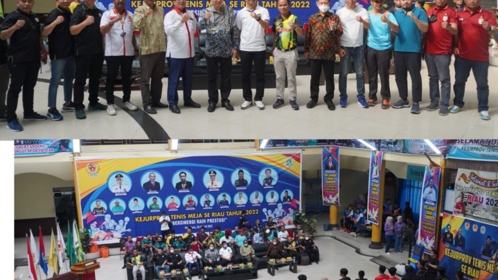 Kejurprov PTMSI Riau 2022, Adrizal: Semoga Atlet Riau Berikan Prestasi Terbaik