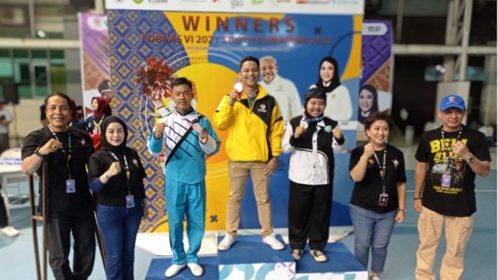 Ajang Fornas 2022, Marching Band Kota Dumai Boyong 5 Medali Emas