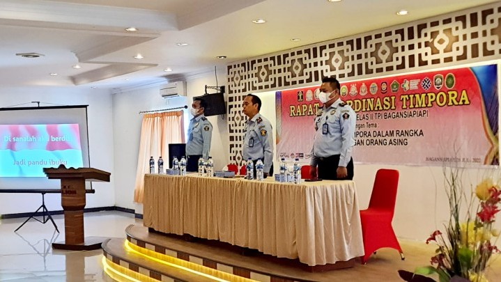 Imigrasi Kelas II TPI Bagansiapiapi Tingkatkan Pengawasan Orang Asing Imigrasi Kelas II TPI Bagansiapiapi Tingkatkan Pengawasan Orang Asing