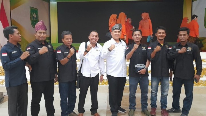 PWI Riau Periode 2022-2027 Dilantik, PWI Rohul Yakin Akan Semakin Hebat