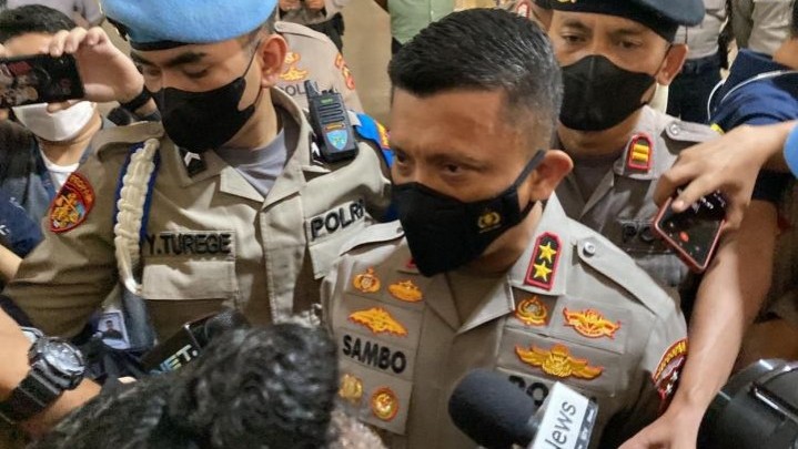 Irjen Ferdy Sambo Sampaikan Belasungkawa Meninggalnya Brigadir Yosua