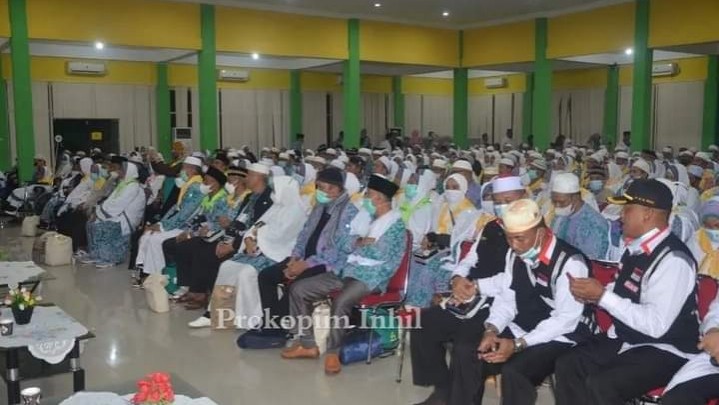Jemaah Haji Asal Inhil Tiba di Tanah Air