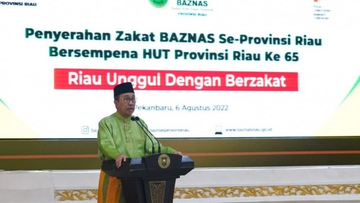 Baznas Peringati Hari Jadi Riau: Bantuan untuk Kaum Dhuafa hingga Mahasiswa