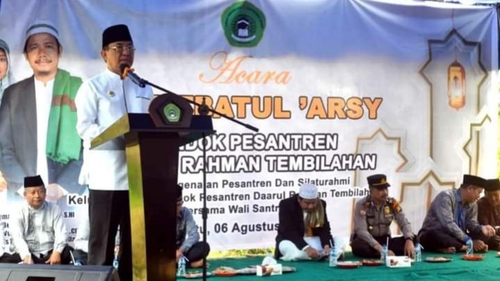 Di Ponpes Daarul Rahman, Bupati Titip Pesan Khusus Di Ponpes Daarul Rahman, Bupati Titip Pesan Khusus