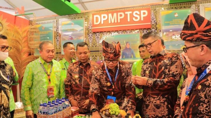 Stand Pameran Pekanbaru di ICE 2022 Dapat Sambutan Istimewa