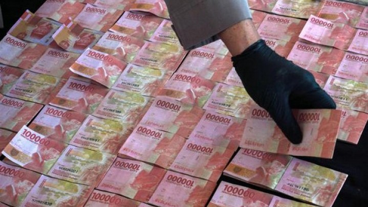 Bareskrim Polri Ungkap Percetakan Uang Palsu