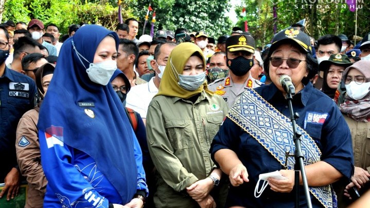 Abrasi Sungai Indragiri Makin Parah, Kata Menteri LHK Prioritas Dipulihkan Abrasi Sungai Indragiri Makin Parah, Kata Menteri LHK Prioritas Dipulihkan