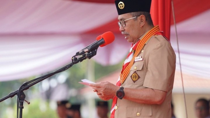 Hari Pramuka ke-61, Gubri Minta Generasi Muda Tanamkan Nilai Kebersamaan