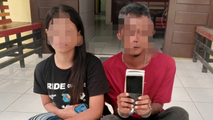 Bersama Suami, IRT di Bungus Teluk Kabung Padang Nekat Curi Handphone