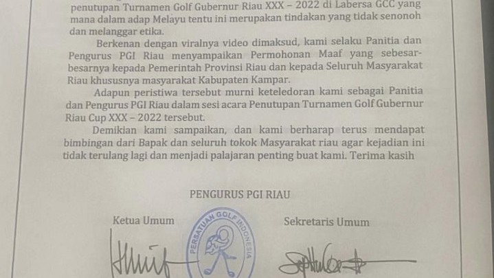 Dikecam Karena Tarian Erotis, PGI Riau Akhirnya Minta Maaf Dikecam Karena Tarian Erotis, PGI Riau Akhirnya Minta Maaf