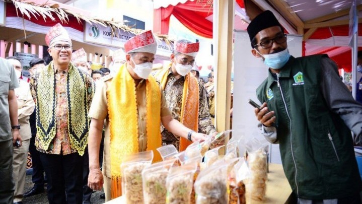 Expo UMKM DJPB Riau Perkenalkan Tas hingga Kotak Tisu dari Kelapa Sawit