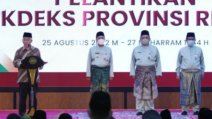 KDEKS Provinsi Riau Resmi Dipimpin Gubri Syamsuar