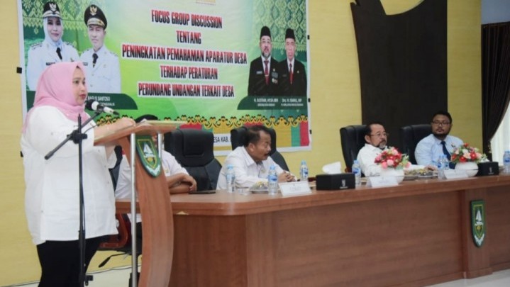 Agar Peraturan Desa Lebih Dipahami, Seluruh Kades di Bengkalis Diberi Pelatihan