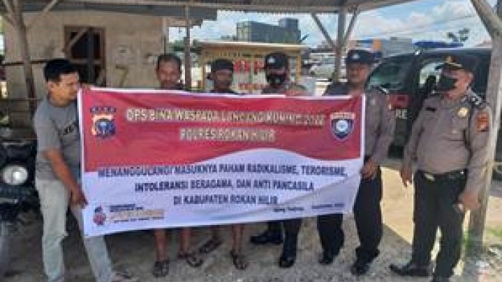 Cegah Paham Radikal, Polres Rohil Gelar Ops Bina Waspada LK Cegah Paham Radikal, Polres Rohil Gelar Ops Bina Waspada LK