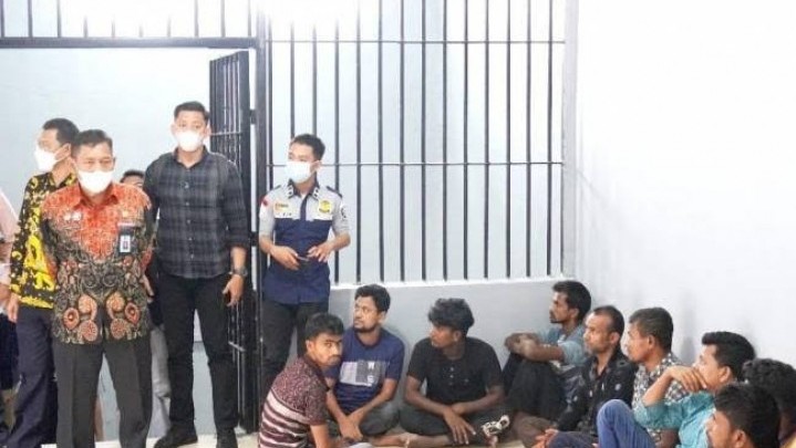 Puluhan WN Bangladesh Dititipkan ke Rudenim Pekanbaru