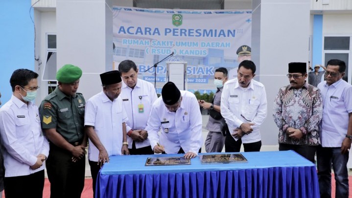 RSUD Tipe D Kini Sudah Berdiri di Kandis Siak RSUD Tipe D Kini Sudah Berdiri di Kandis Siak