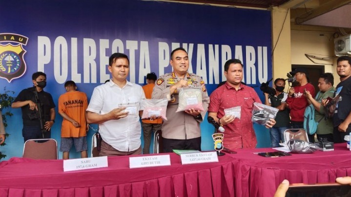 Napi Lapas Kelas IIA Pekanbaru Terlibat Peredaran Ekstasi 17 Ribu Butir, Ini Respon Kemenkumham Riau