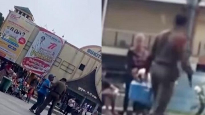 Viral Video Tarik Keranjang Pedagang, Pejabat Satpol PP Bukittinggi Dinonaktifkan Viral Video Tarik Keranjang Pedagang, Pejabat Satpol PP Bukittinggi Dinonaktifkan