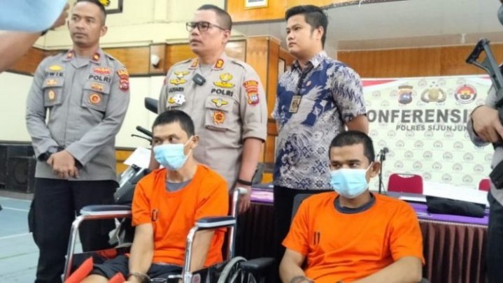 Polres Sijunjung Ringkus Penjambret Istri Wakapolres Solok