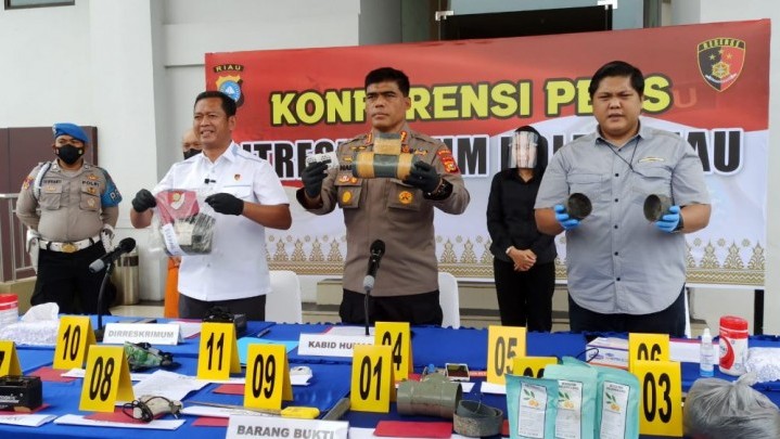 Menurut Polisi, Berikut Motif Peledakan Bom di Indragiri Hulu Menurut Polisi, Berikut Motif Peledakan Bom di Indragiri Hulu