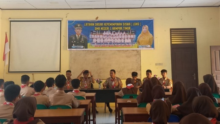 Musyawarah Gudep Pramuka SMA Negeri 1 Kampar Timur, Ini Harapan Mitiar Hamid Kampai