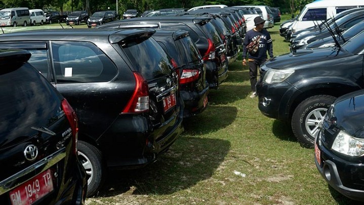 Kendaraan Dinas Pemprov Riau Kembali akan Dilelang, Alasannya untuk Hemat Biaya Operasional