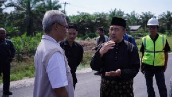 Jelang Events Tour de Siak, Perbaikan Jalan Sei Pakning-Teluk Masjid-Simpang Pusako Dipercepat Jelang Events Tour de Siak, Perbaikan Jalan Sei Pakning-Teluk Masjid-Simpang Pusako Dipercepat